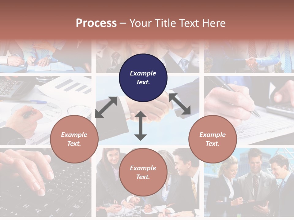 Adult White Background Help PowerPoint Template