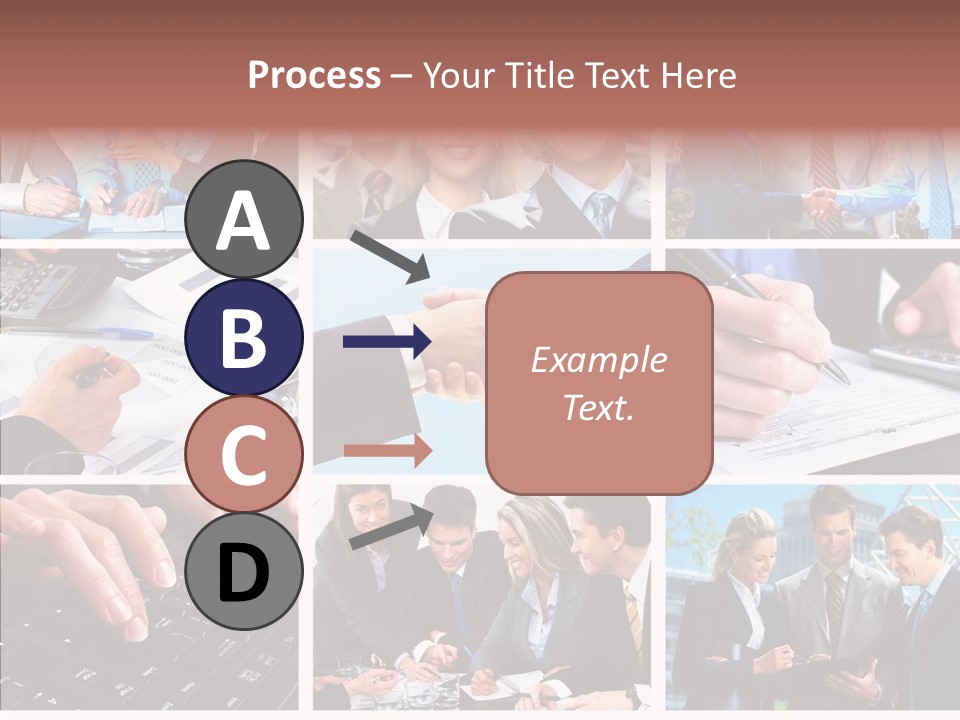 Adult White Background Help PowerPoint Template