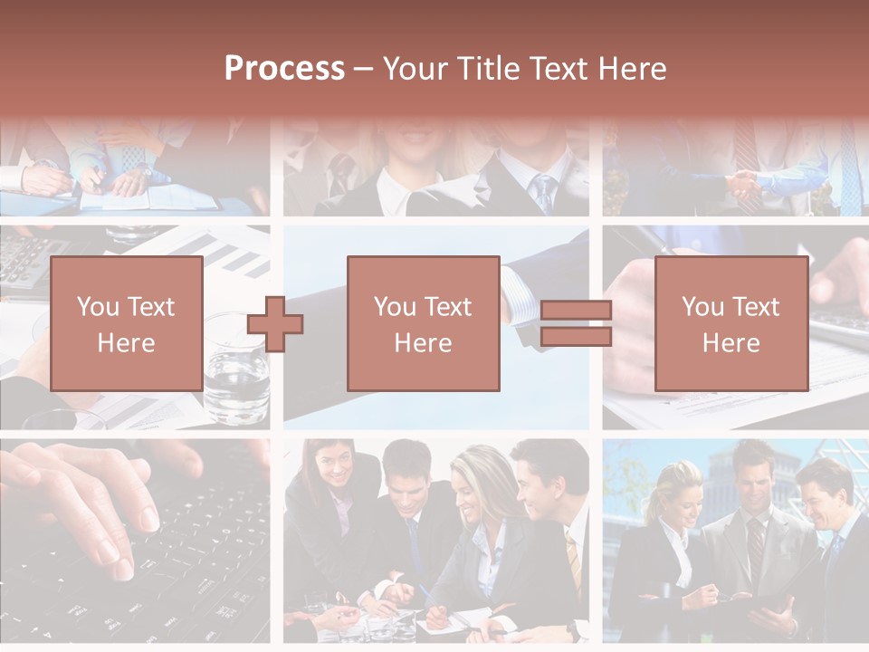 Adult White Background Help PowerPoint Template