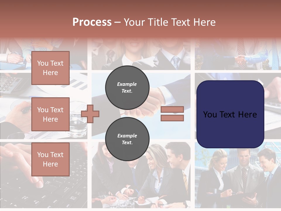 Adult White Background Help PowerPoint Template