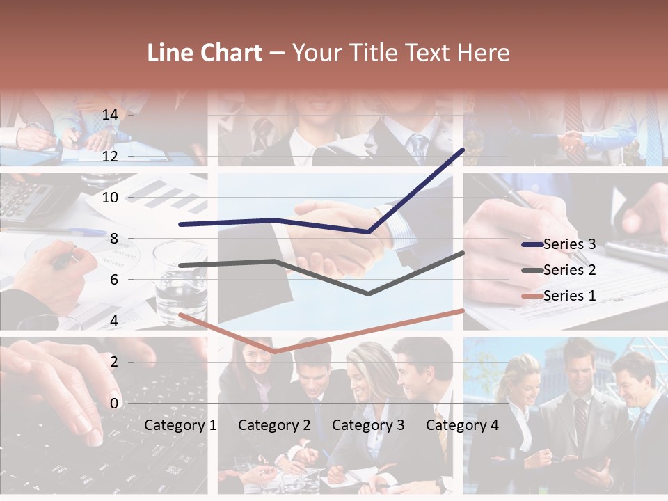 Adult White Background Help PowerPoint Template