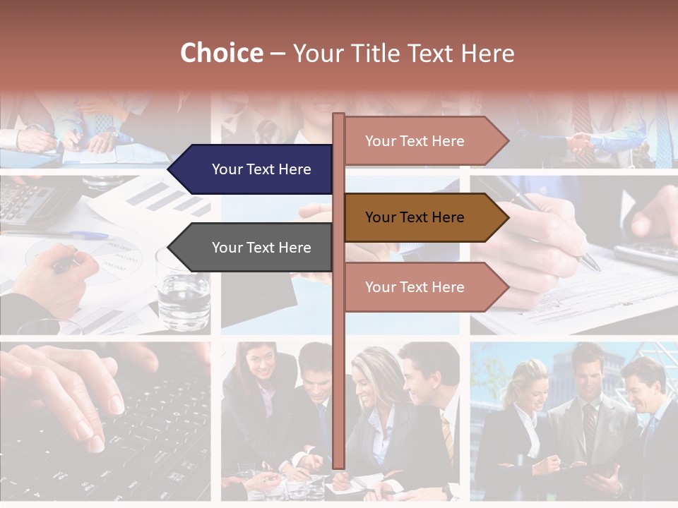 Adult White Background Help PowerPoint Template