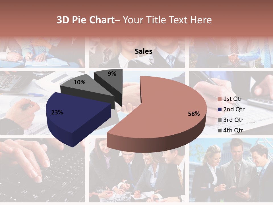 Adult White Background Help PowerPoint Template