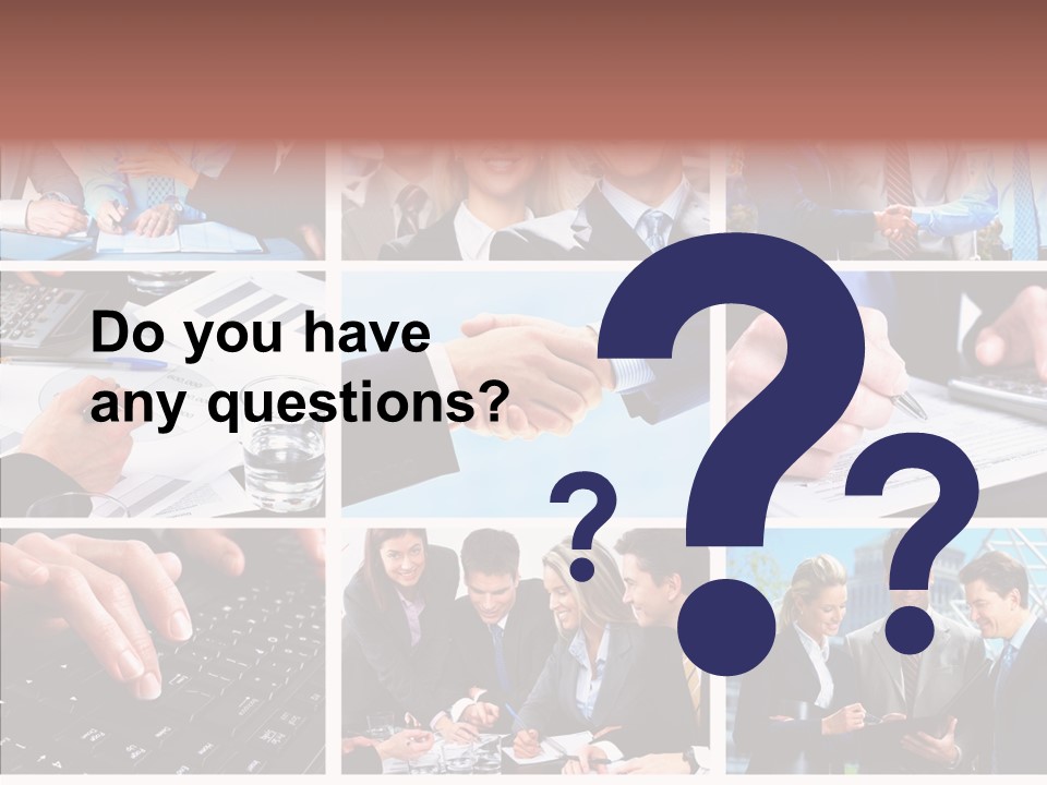 Adult White Background Help PowerPoint Template