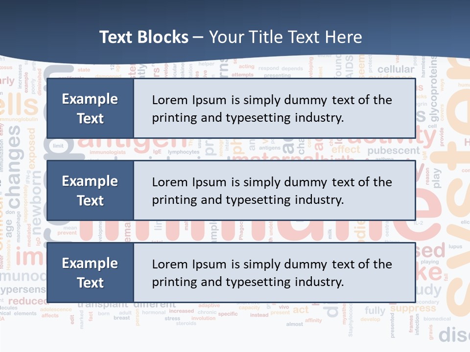 Care Hand  PowerPoint Template