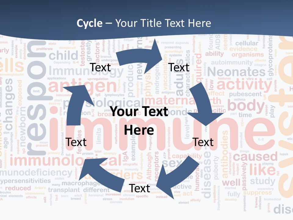 Care Hand  PowerPoint Template