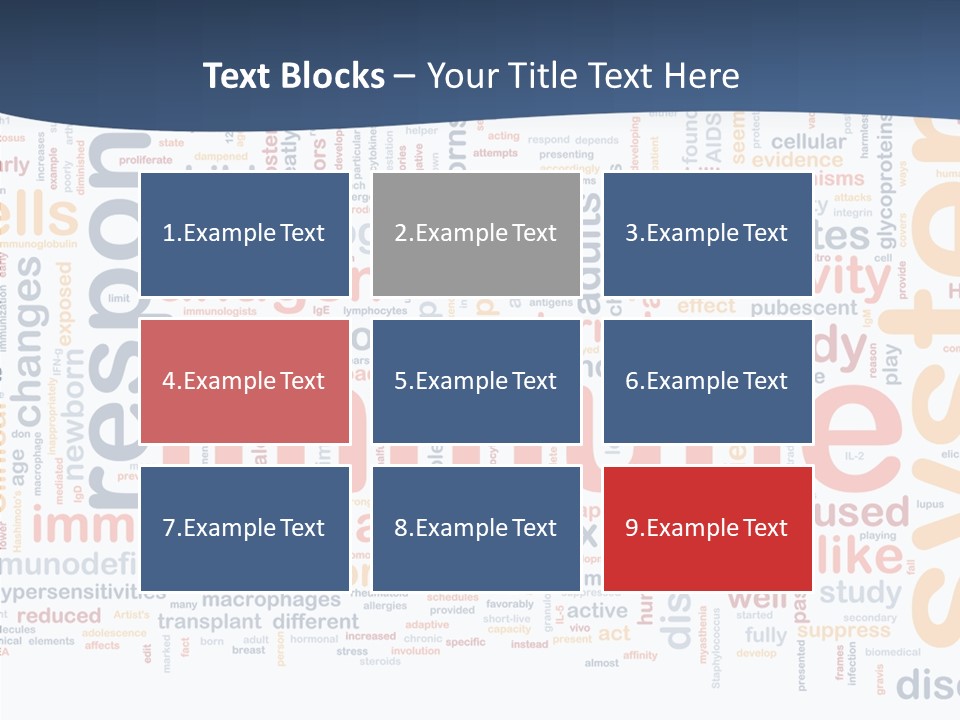 Care Hand  PowerPoint Template