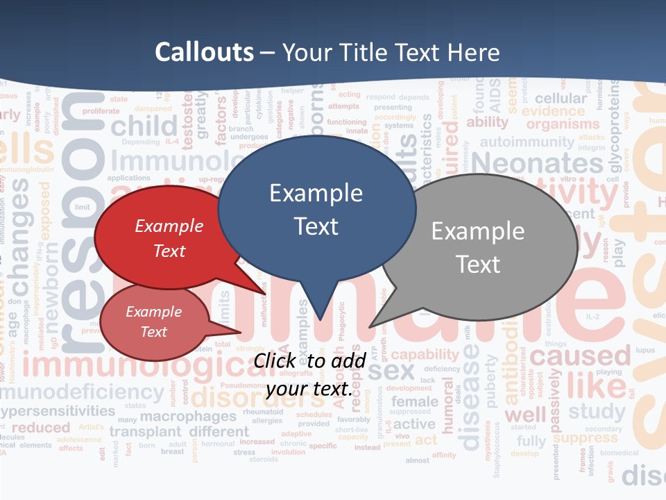 Care Hand  PowerPoint Template