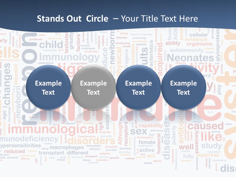 Care Hand  PowerPoint Template