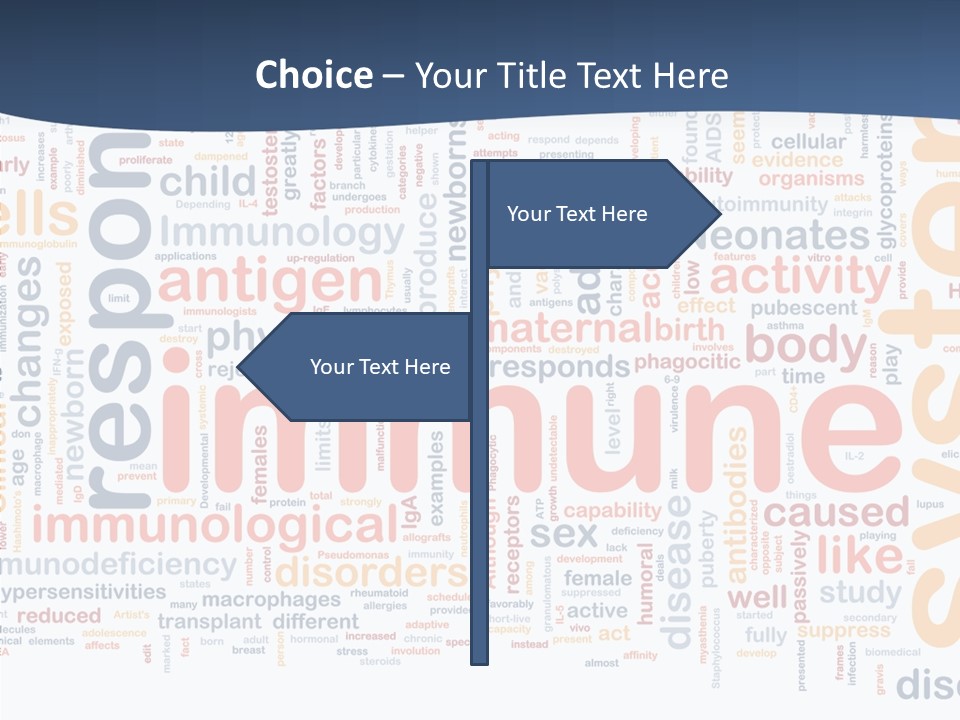 Care Hand  PowerPoint Template