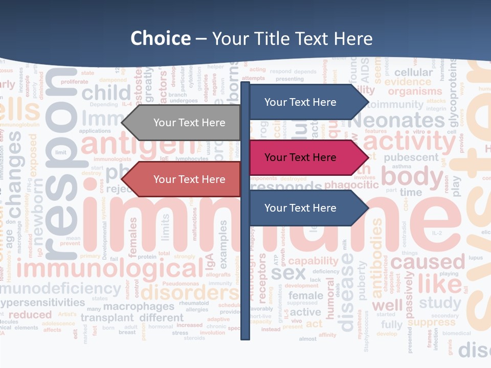 Care Hand  PowerPoint Template