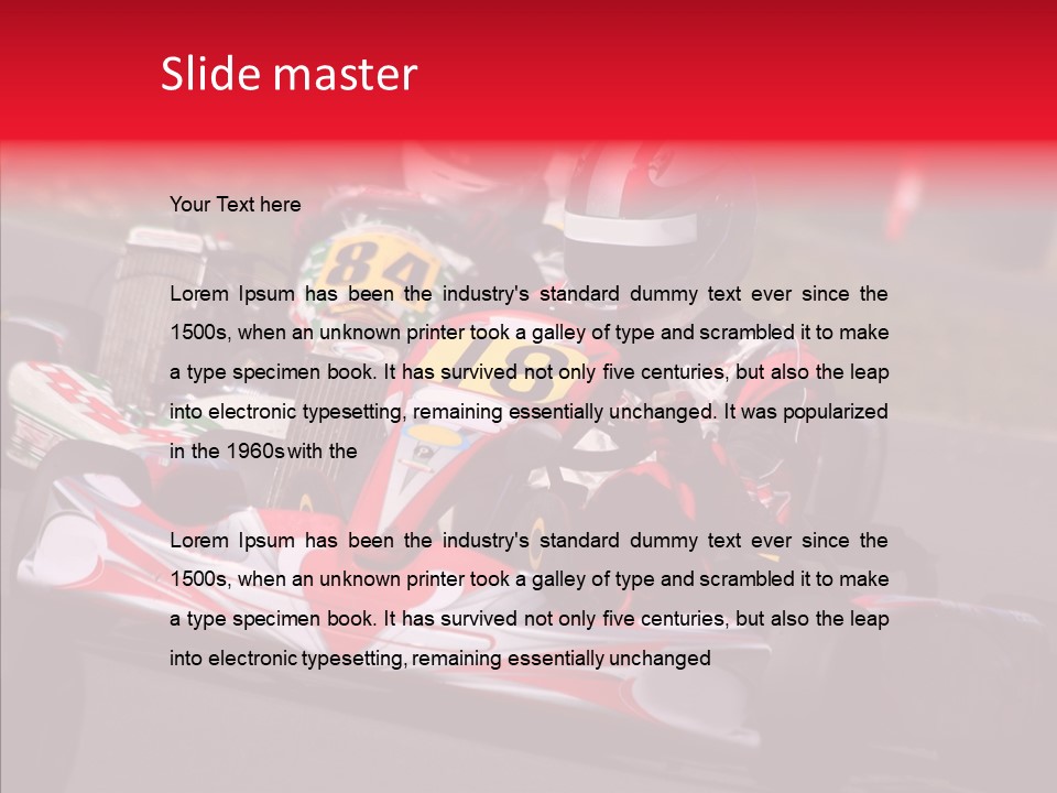 Female Old Finger PowerPoint Template