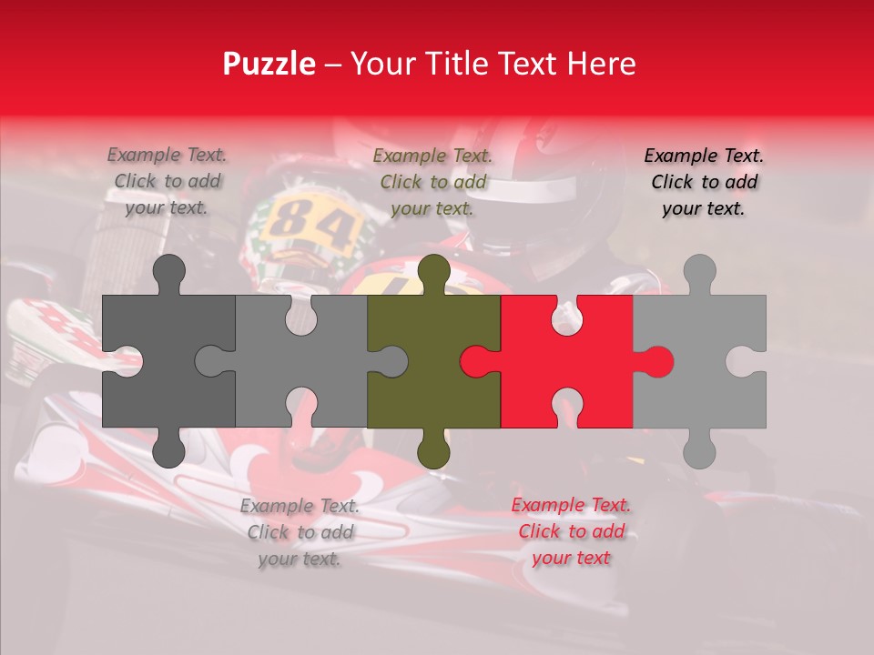 Female Old Finger PowerPoint Template