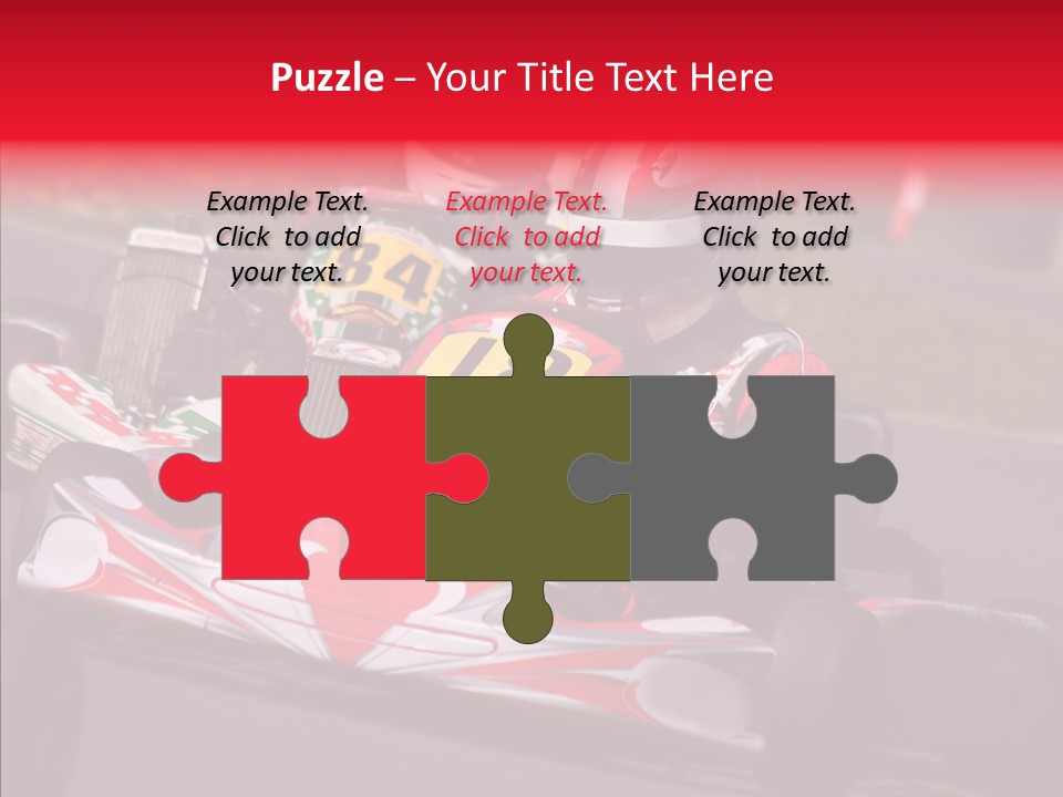 Female Old Finger PowerPoint Template