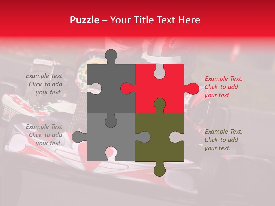 Female Old Finger PowerPoint Template