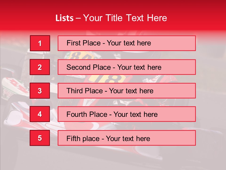 Female Old Finger PowerPoint Template