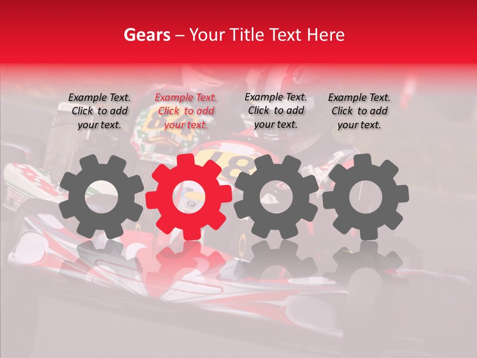 Female Old Finger PowerPoint Template