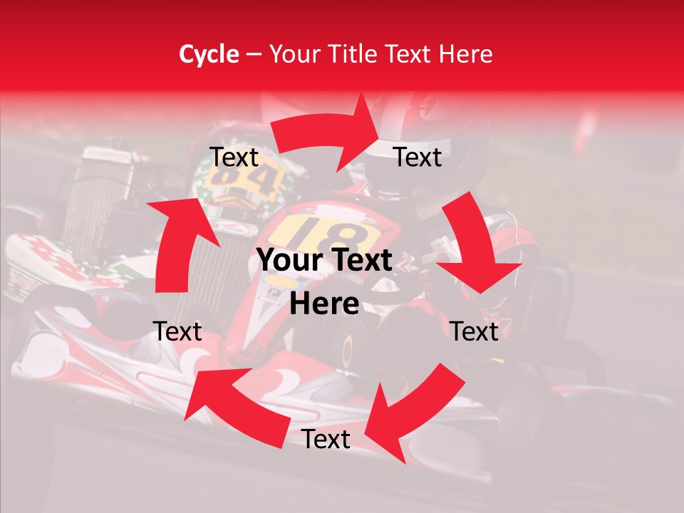 Female Old Finger PowerPoint Template