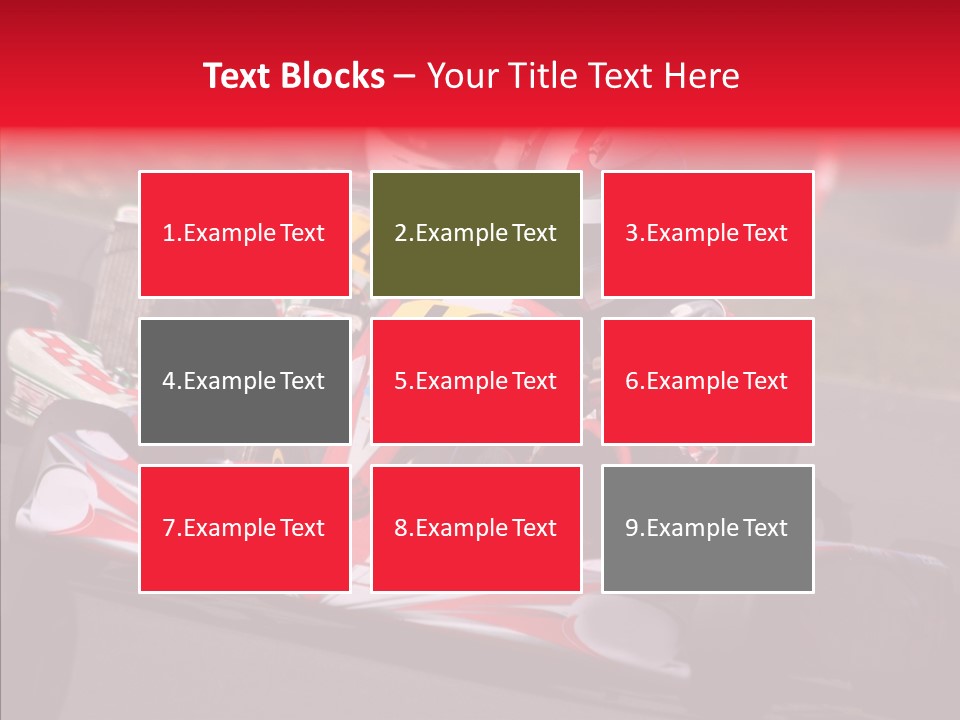 Female Old Finger PowerPoint Template