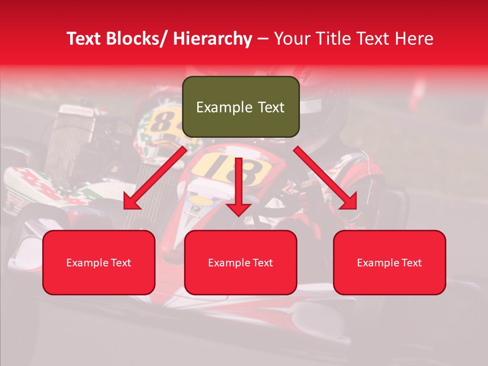 Female Old Finger PowerPoint Template