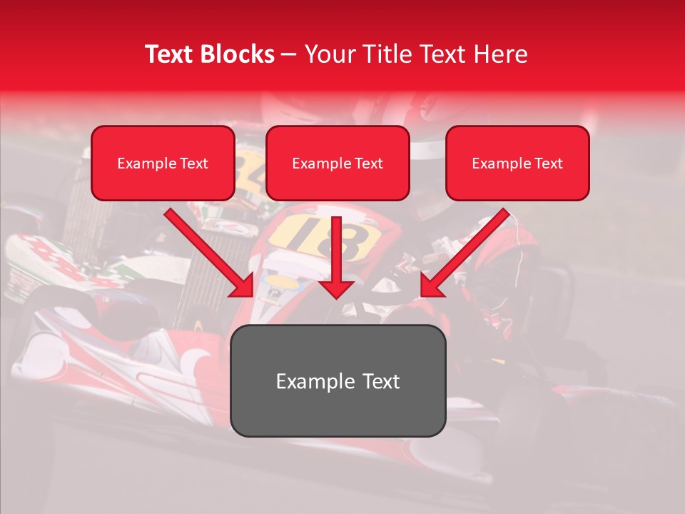 Female Old Finger PowerPoint Template