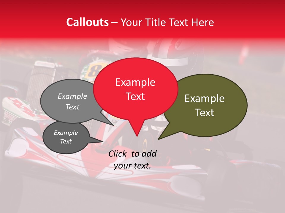 Female Old Finger PowerPoint Template