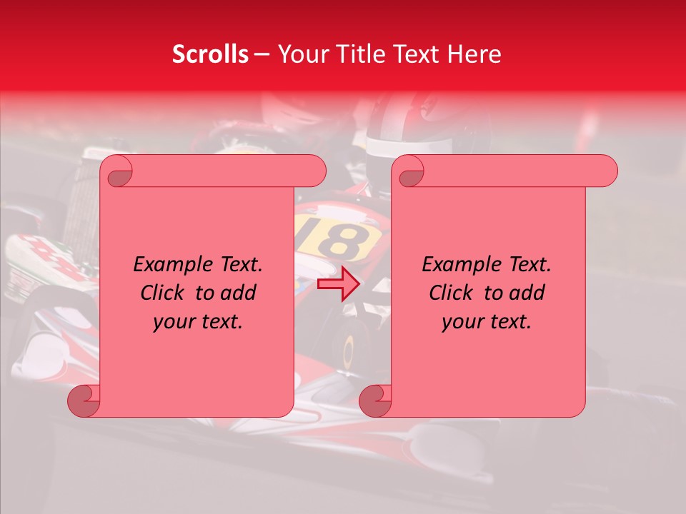 Female Old Finger PowerPoint Template