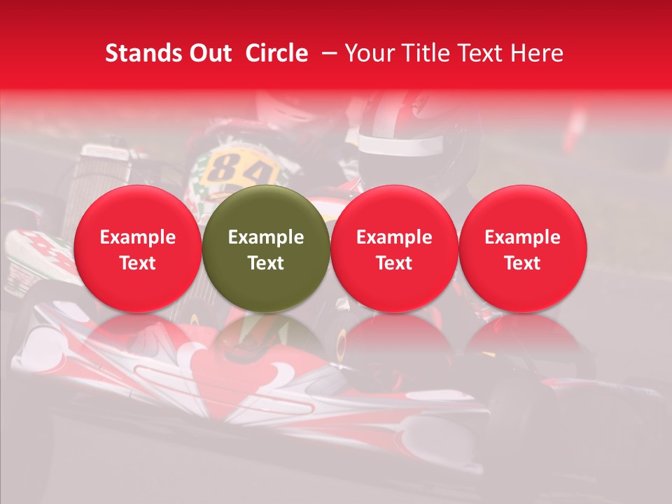 Female Old Finger PowerPoint Template