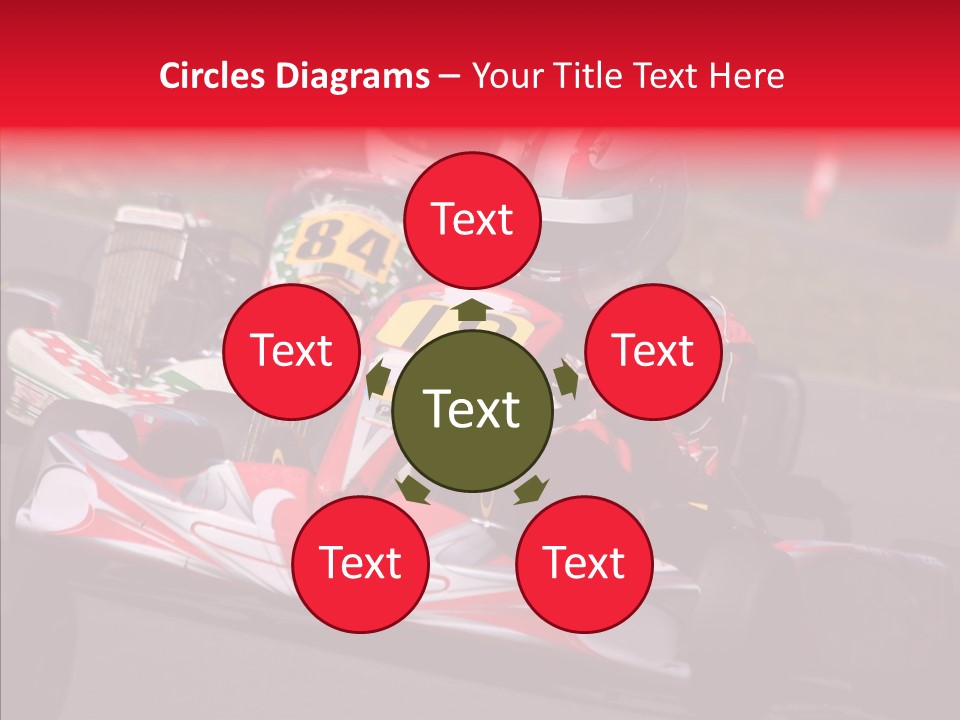 Female Old Finger PowerPoint Template