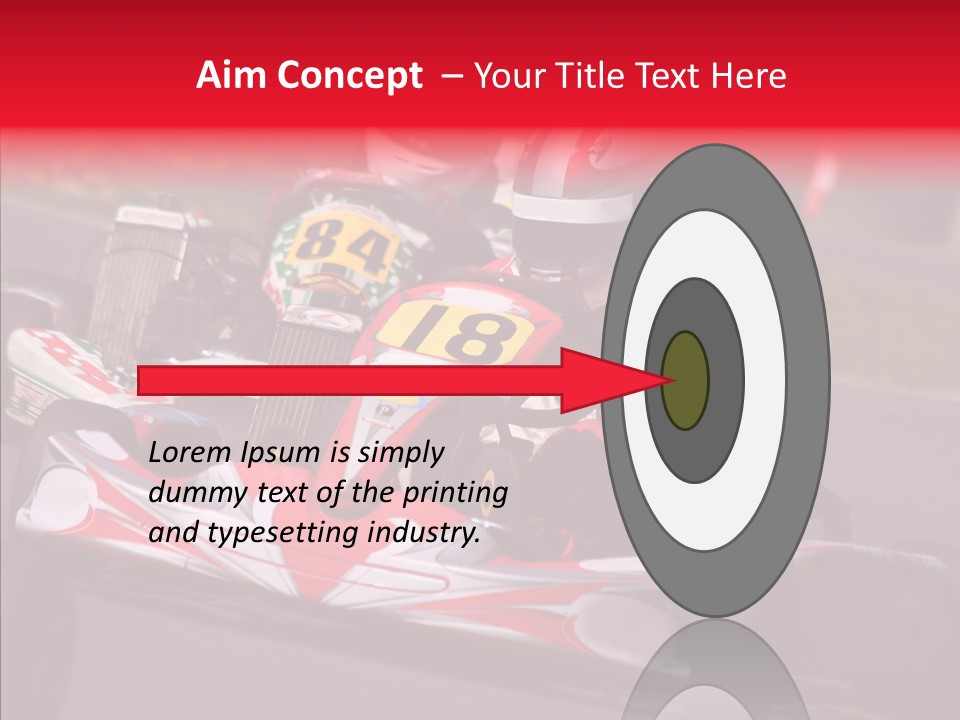 Female Old Finger PowerPoint Template