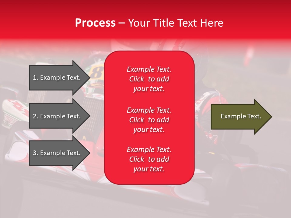 Female Old Finger PowerPoint Template