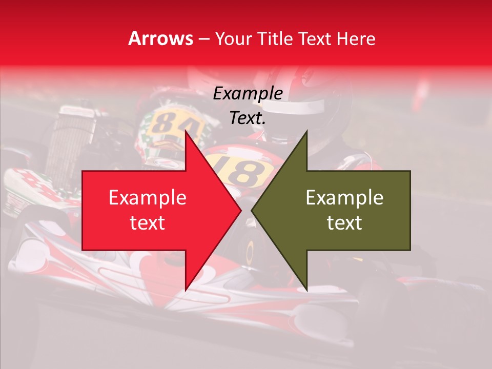 Female Old Finger PowerPoint Template