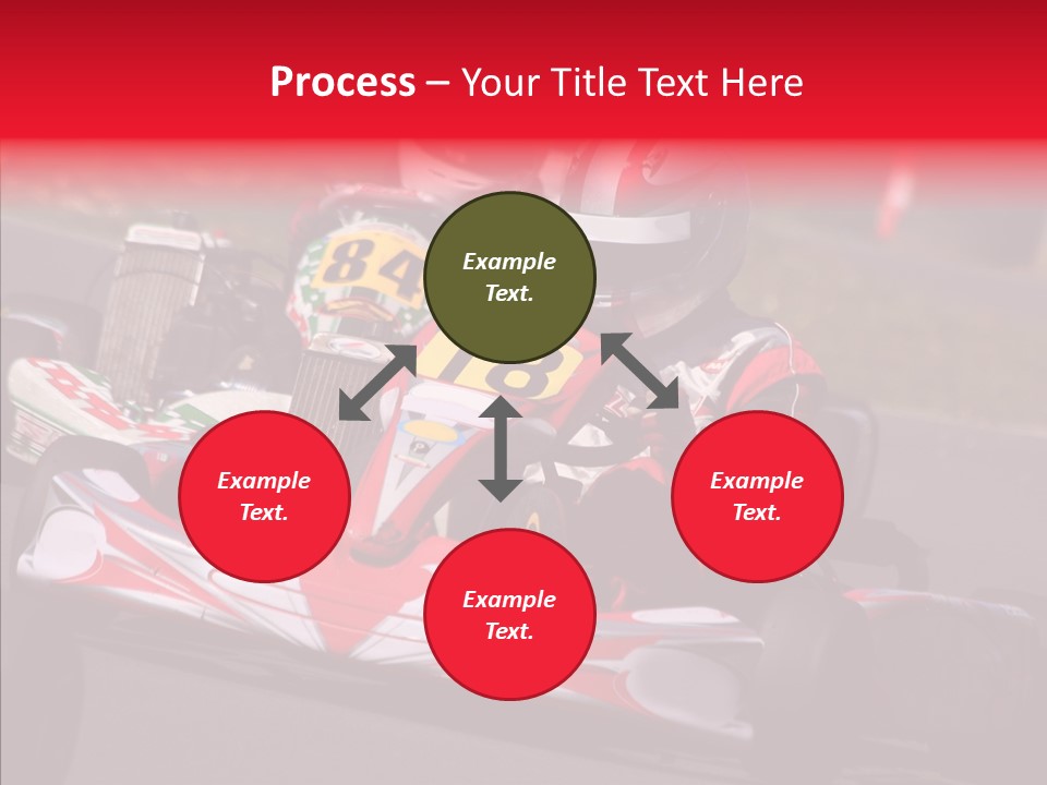 Female Old Finger PowerPoint Template