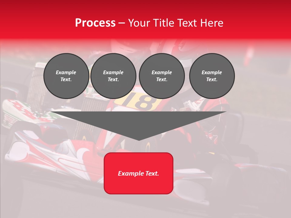 Female Old Finger PowerPoint Template