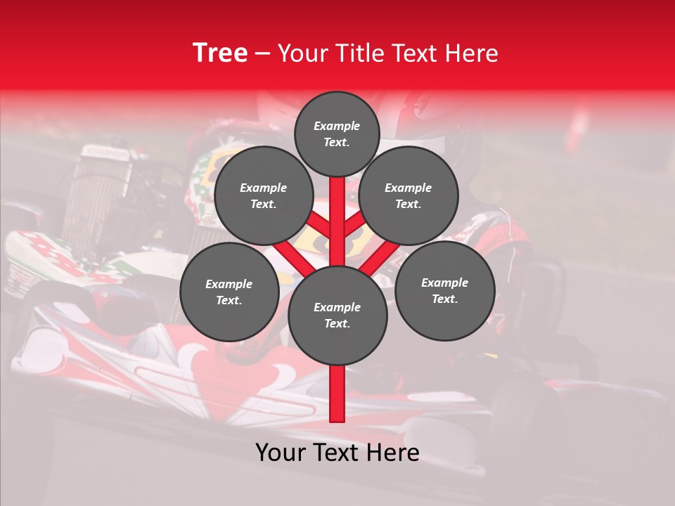 Female Old Finger PowerPoint Template