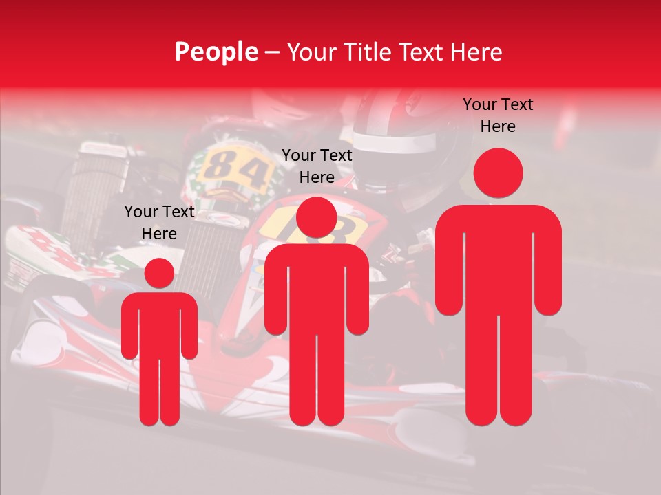 Female Old Finger PowerPoint Template