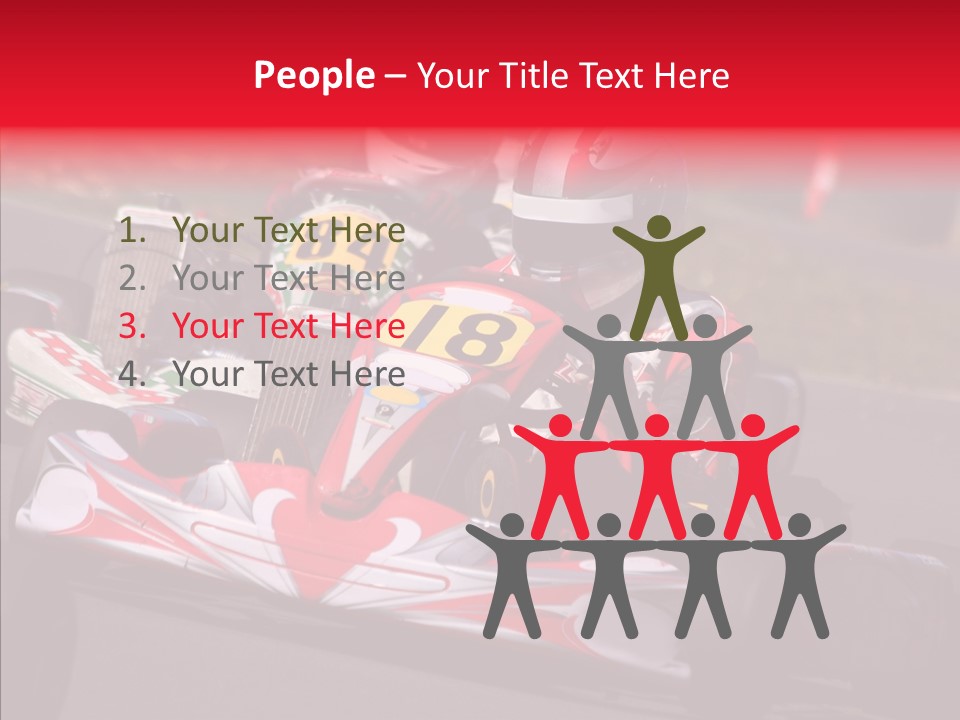 Female Old Finger PowerPoint Template