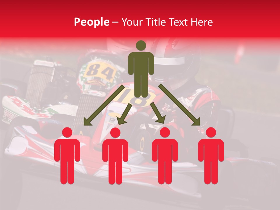 Female Old Finger PowerPoint Template