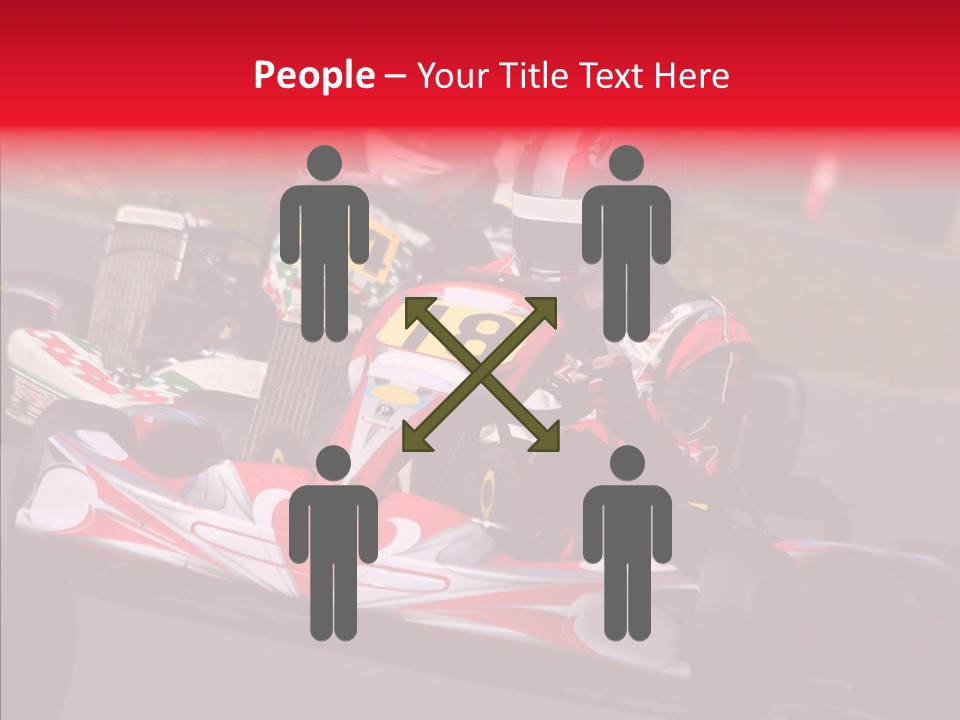 Female Old Finger PowerPoint Template