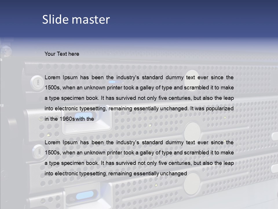 Human Sharing Elder PowerPoint Template