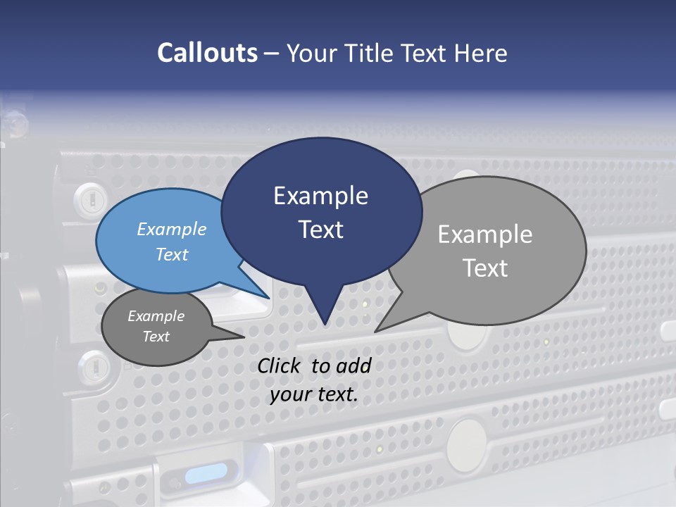 Human Sharing Elder PowerPoint Template
