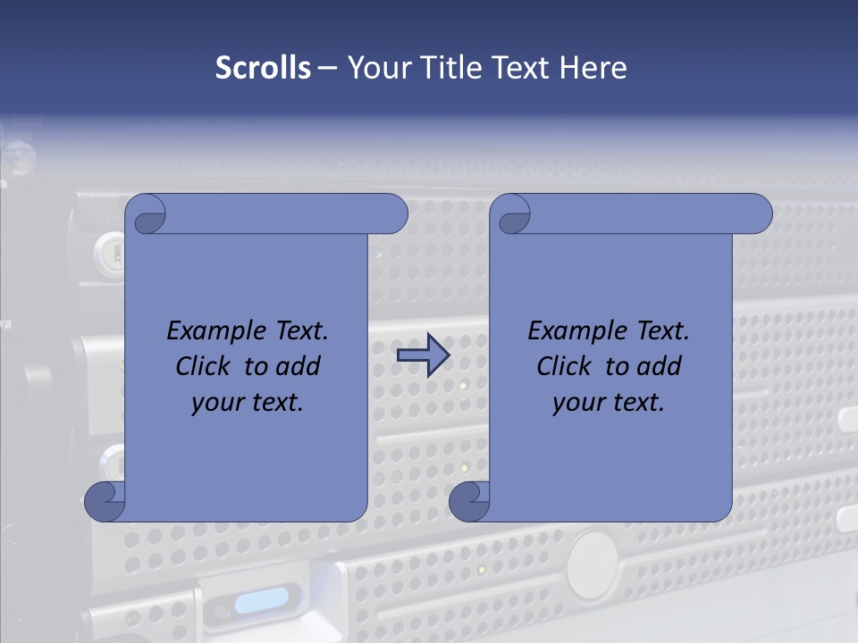 Human Sharing Elder PowerPoint Template