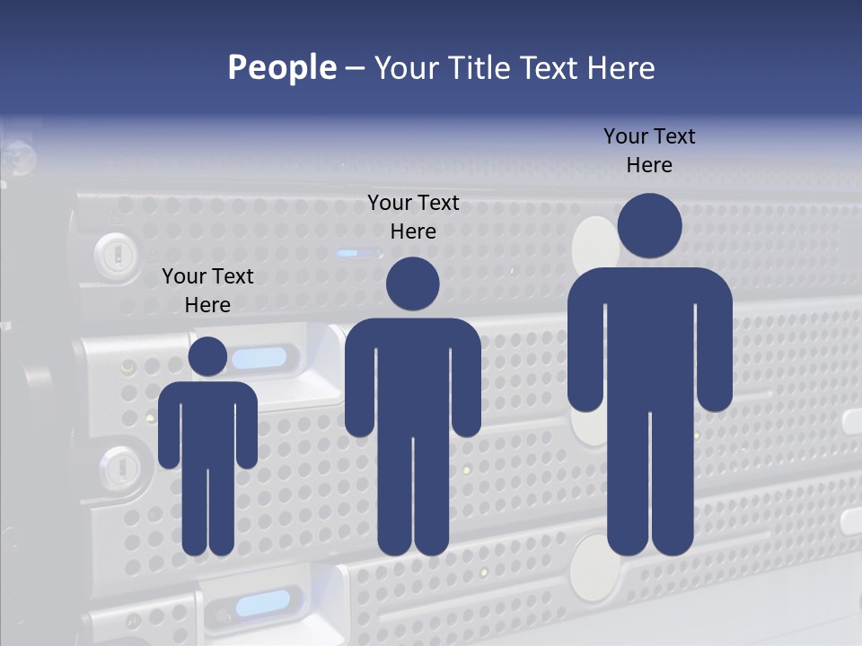 Human Sharing Elder PowerPoint Template