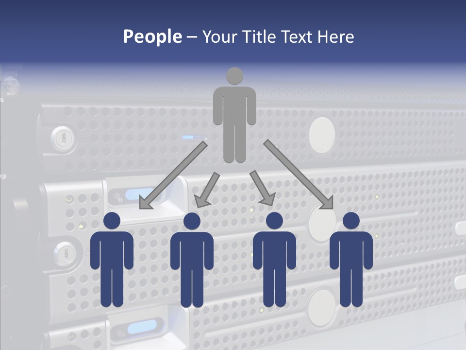 Human Sharing Elder PowerPoint Template