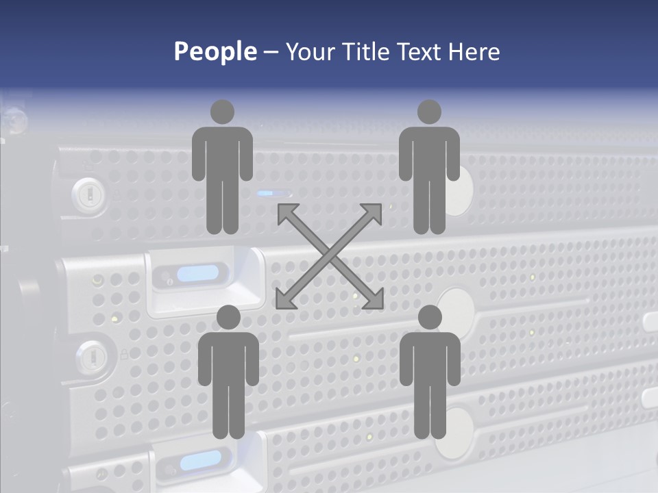 Human Sharing Elder PowerPoint Template