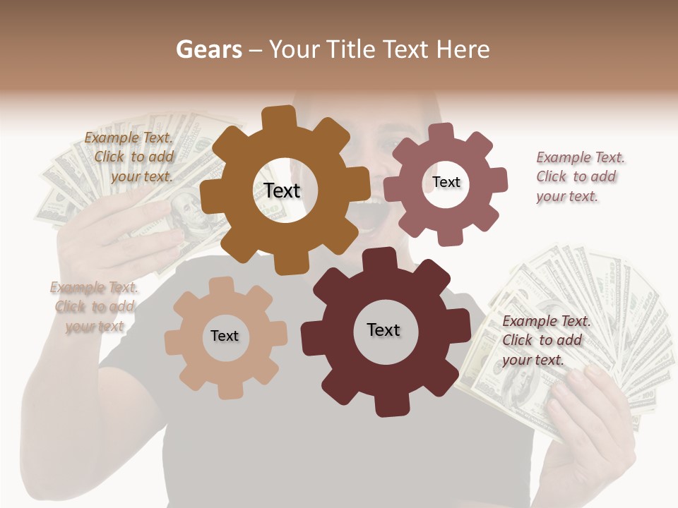 Human Senior Assist PowerPoint Template