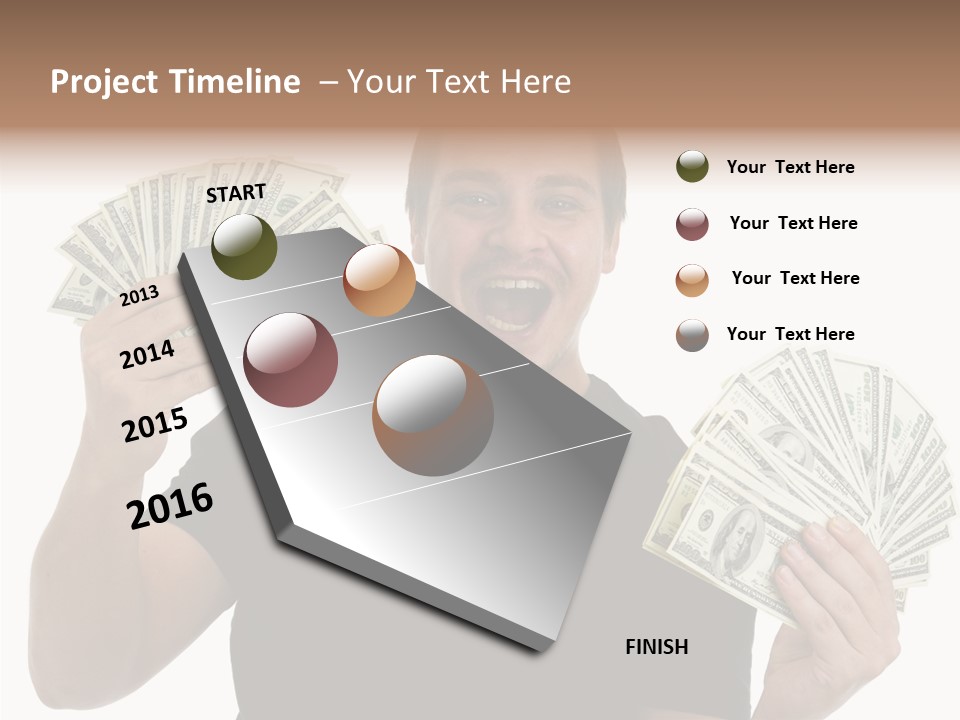 Human Senior Assist PowerPoint Template