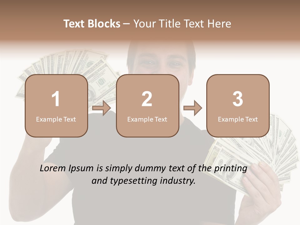 Human Senior Assist PowerPoint Template