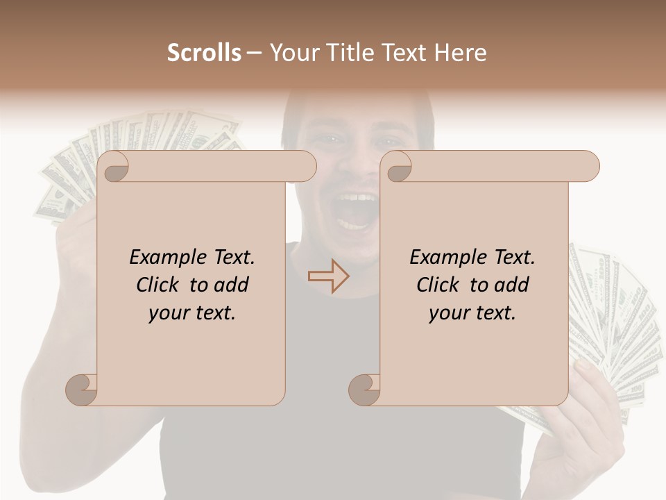 Human Senior Assist PowerPoint Template