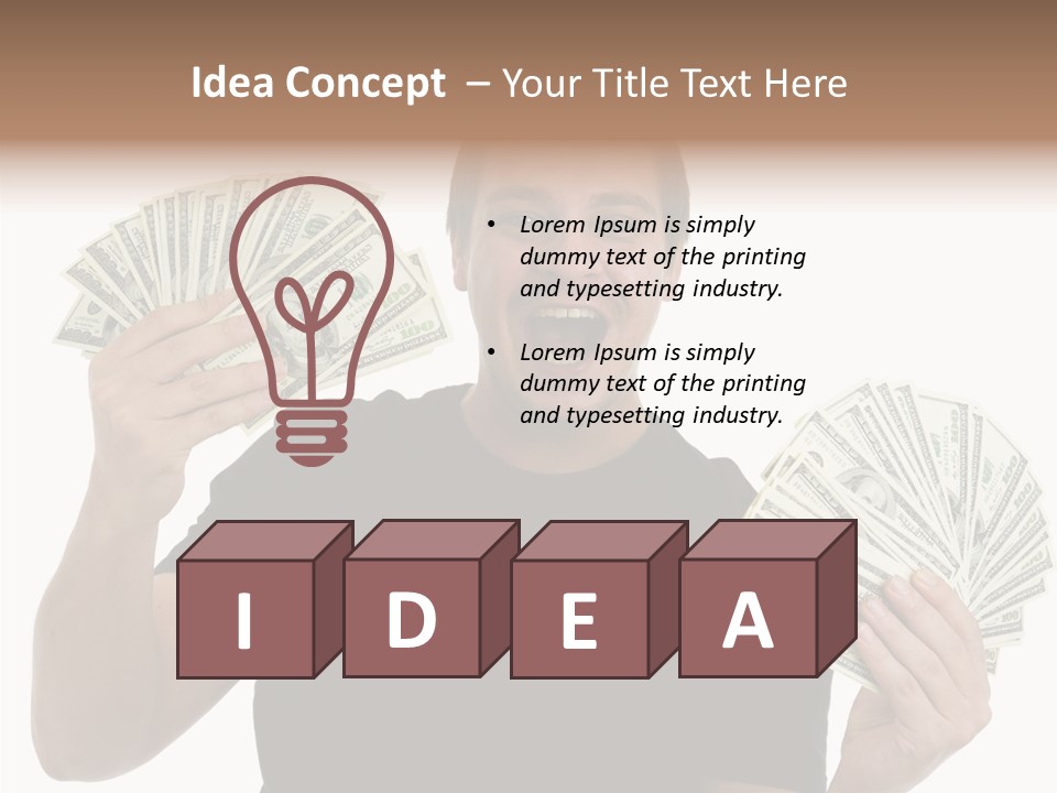 Human Senior Assist PowerPoint Template